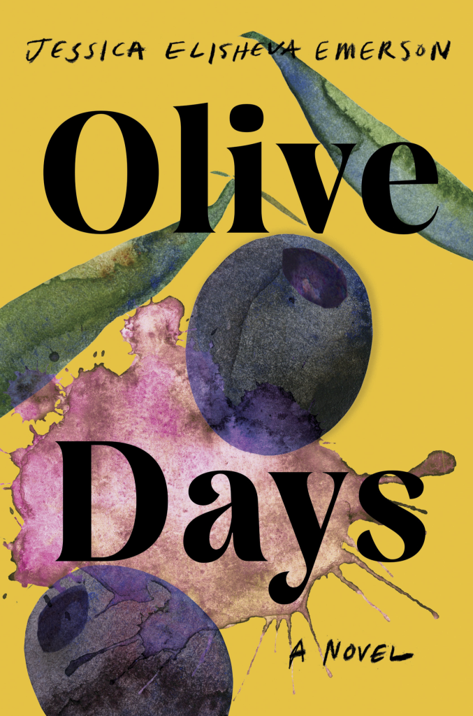 The cover of the new novel Olive Days