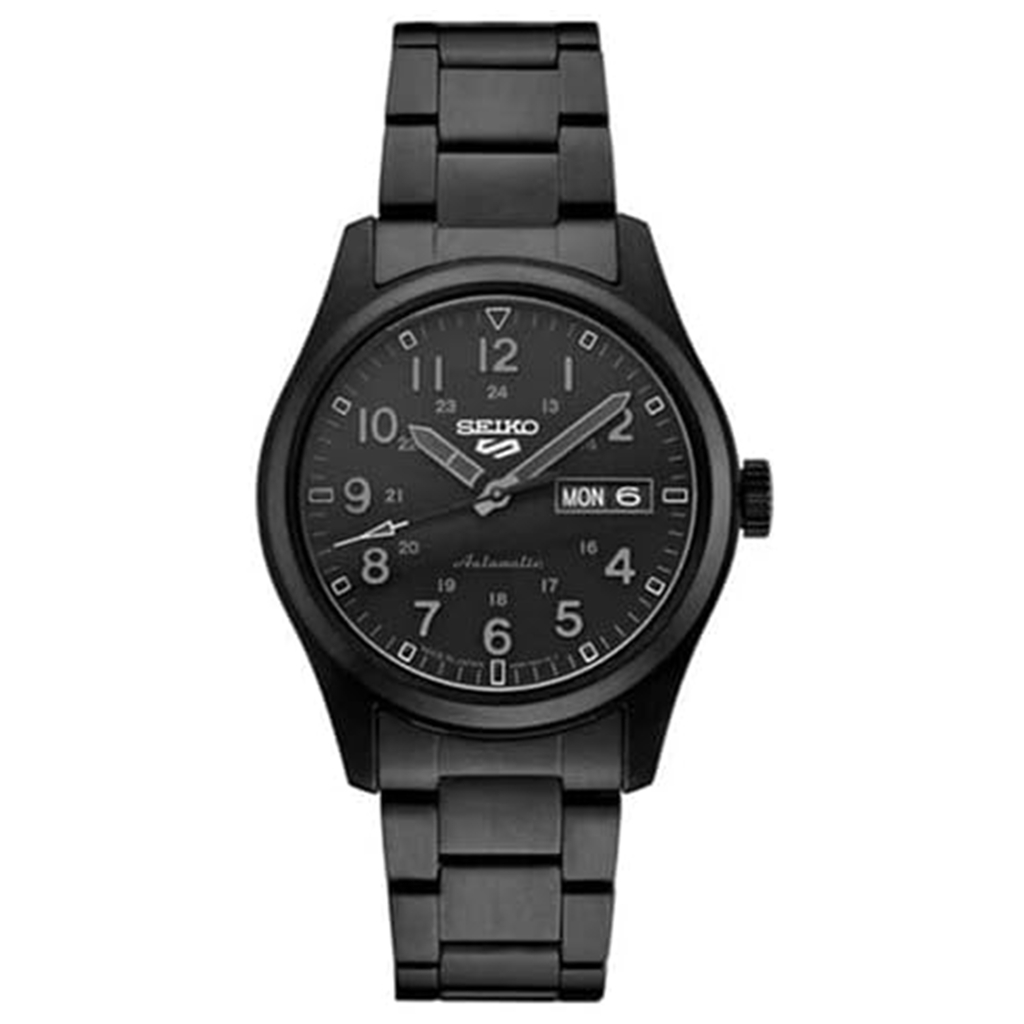 Seiko Automatic Watch for Men 5 Sports Black