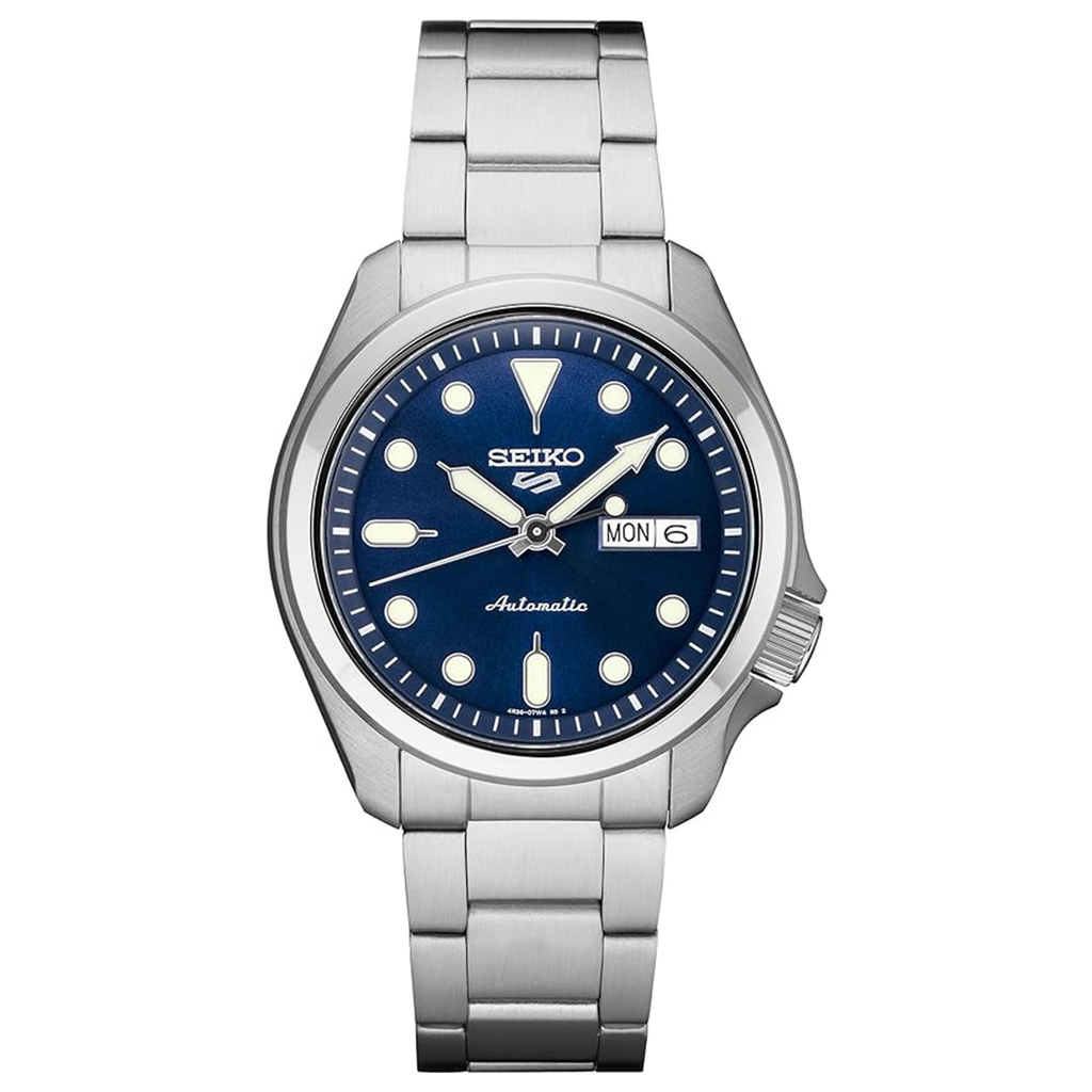 Seiko Automatic Watch for Men, 5 Sports, Blue