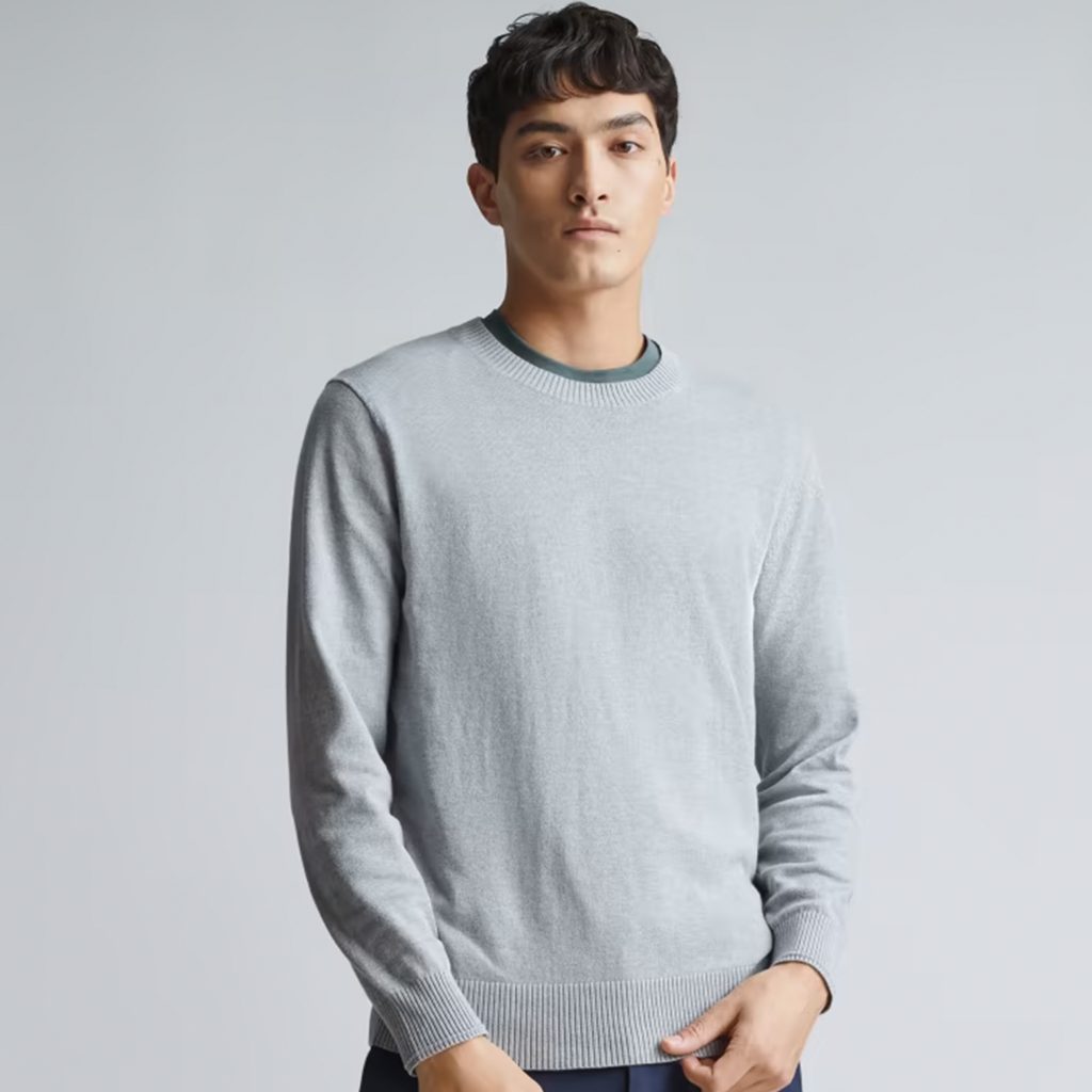 Everlane Sale: No-Sweat Sweater in Gray