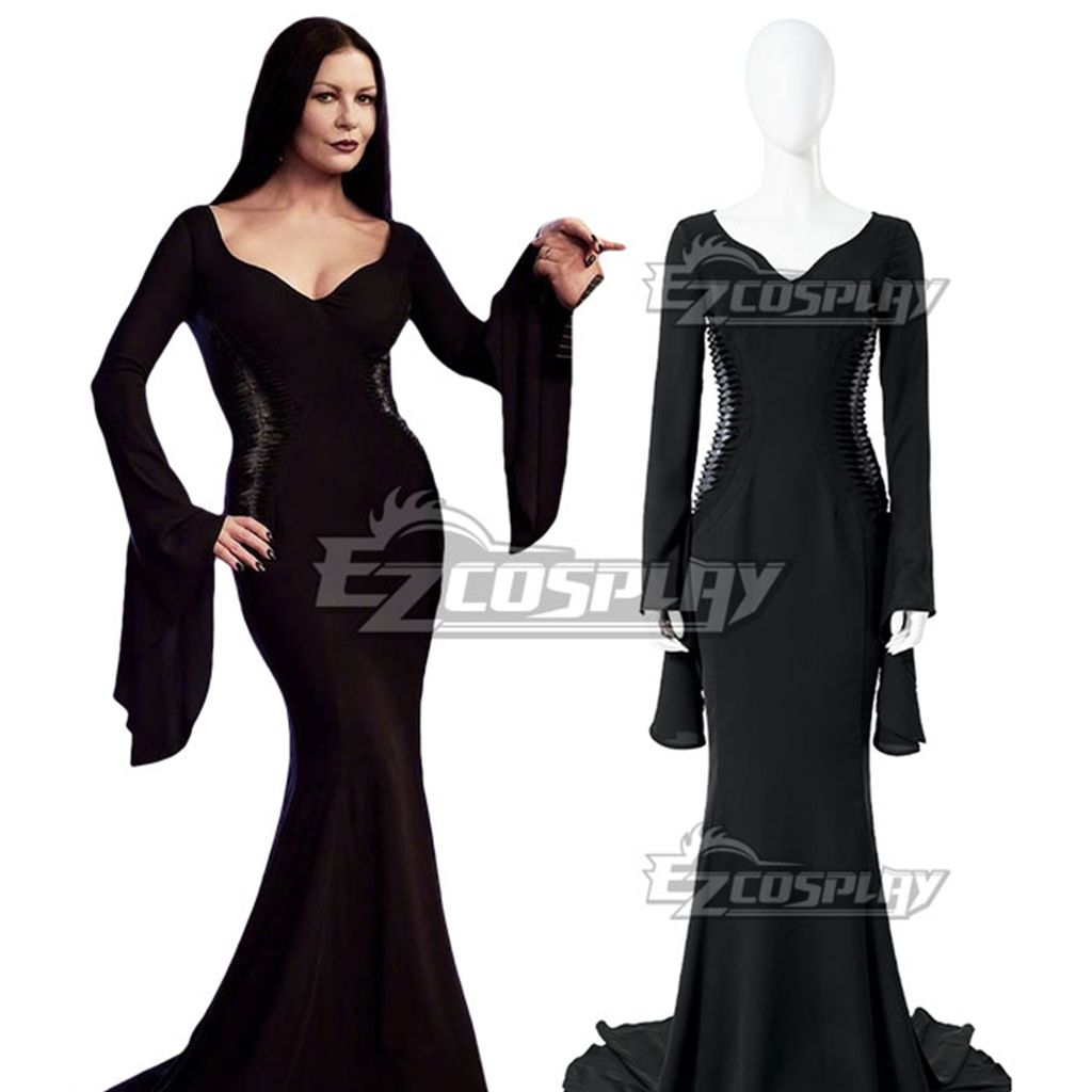 Morticia Addams halloween costume