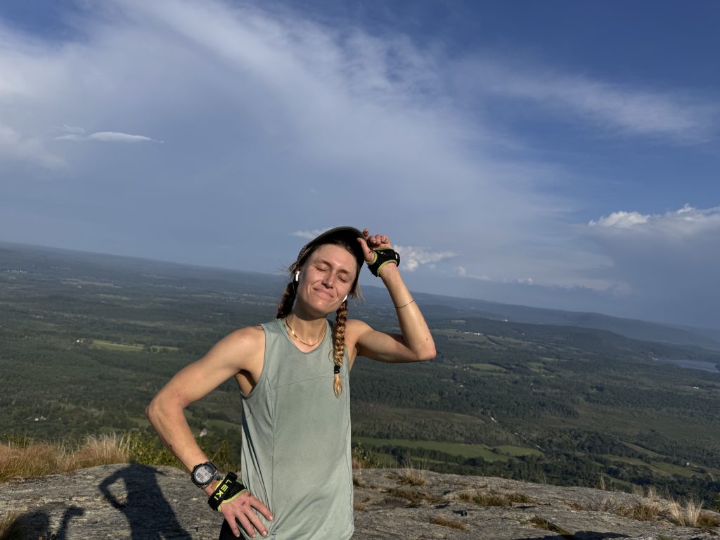 Tara "Candy Mama" Dower set the FKT (fastest known time) speed record for the Appalachian Trail in September 2024. Dower is only the second women to complete this feat in 50 days or less.