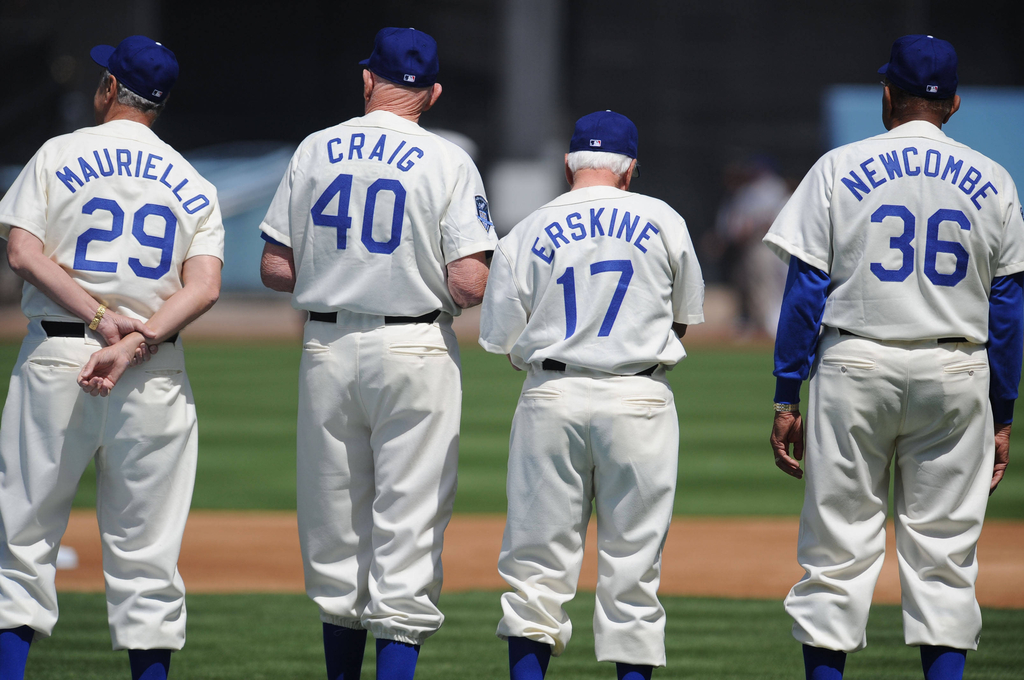 Roger Craig pitched for the Brooklyn and Los Angeles Dodgers, winning a World Series in both cities. He later went on to manage the San Diego Padres and San Francisco Giants.