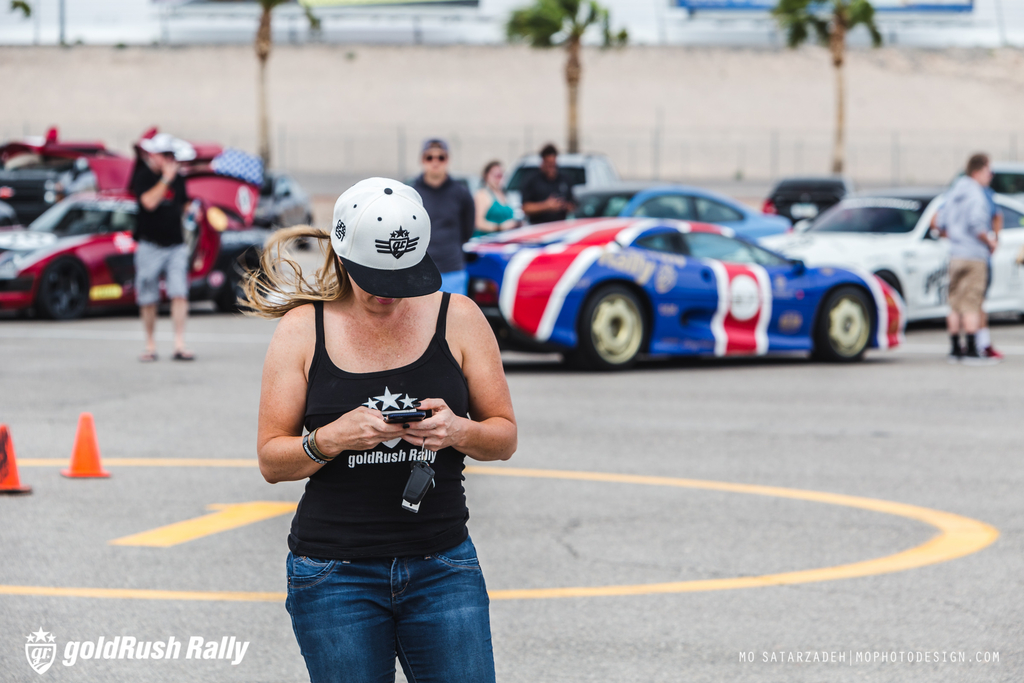 Aimee Shackelford, a titan of the automotive industry, is a third generation racing enthusiast. She owns and operates several car companies, such as Gear One, Exotics on Broadway and goldRush Rally.