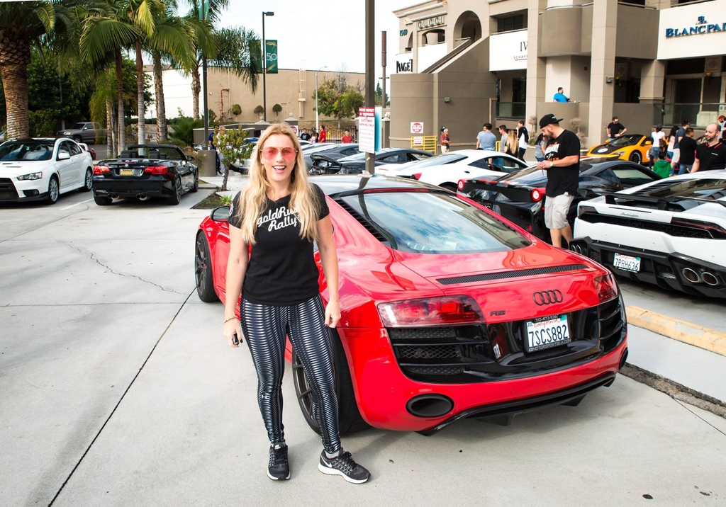 Aimee Shackelford, a titan of the automotive industry, is a third generation racing enthusiast. She owns and operates several car companies, such as Gear One, Exotics on Broadway and goldRush Rally.