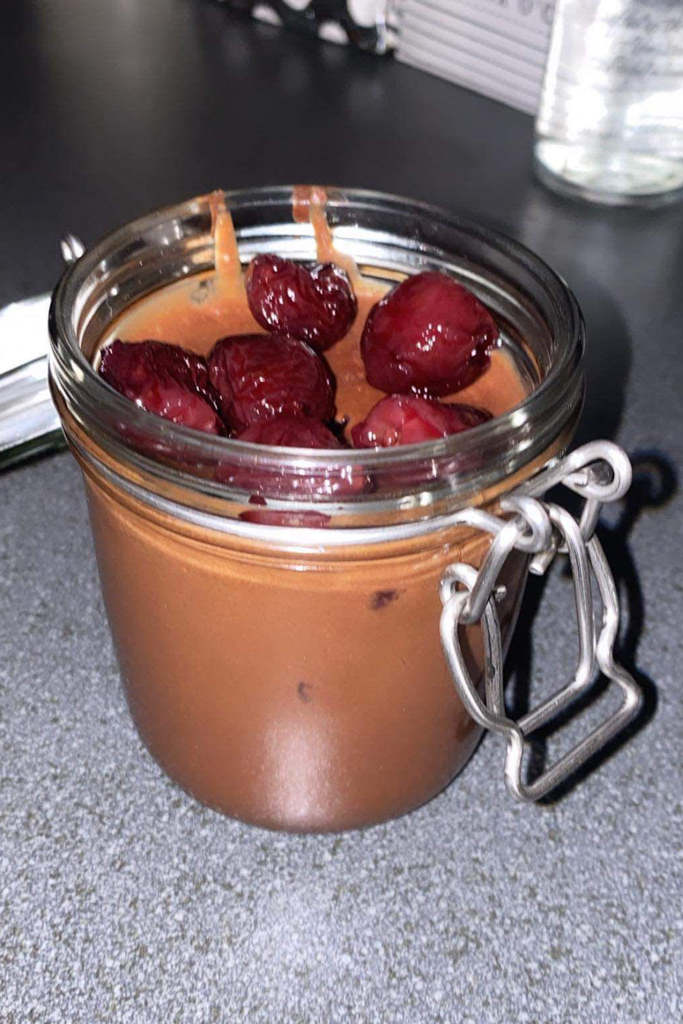 Wild Bunny's Cherry Chocolate Mousse